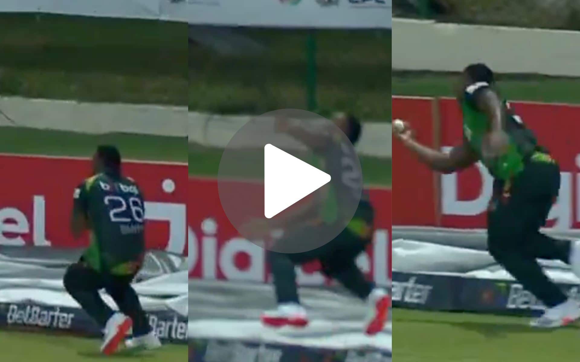 [Watch] Odean Smith Does A Suryakumar Yadav To Take A Stunning Catch In CPL 2024